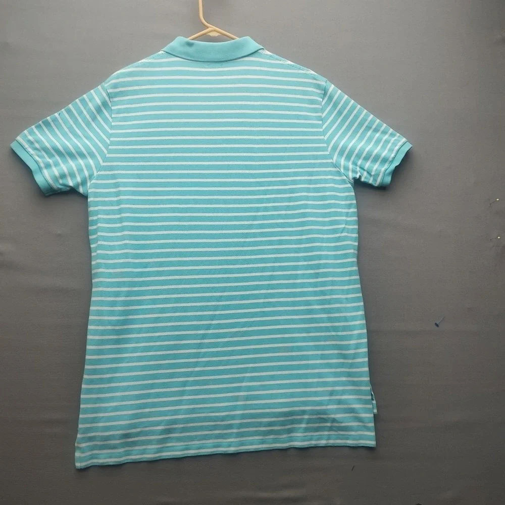 Ralph Lauren Men's‎ Polo Custom Fit XL Blue Striped Pullover